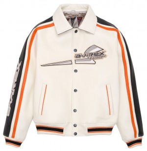 Avirex City Racer Jacket Giacche Uomo Colorate | WHDEMNQ-80