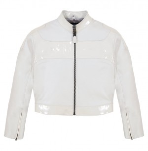 Avirex Cropped Patent Leather Moto Jacket Giacca Donna Colorate | FBHMTCV-28