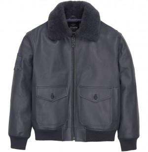 Avirex G-1 Bomber Jacket Giacche Uomo Grigie | EPTDHRJ-35