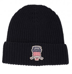 Avirex Icon Beanie Cappelli Uomo Nere | ZLNYPSM-35