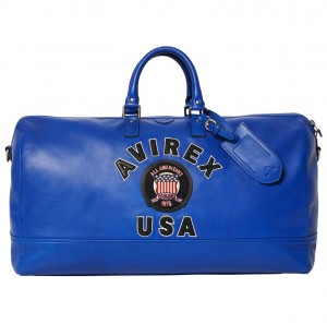 Avirex Icon Duffle Borse Uomo Blu | WRNIQBV-70