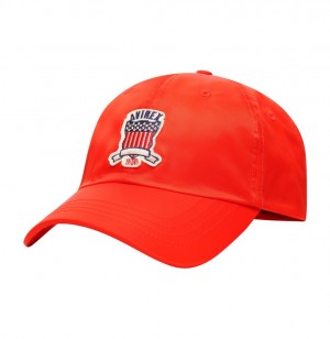 Avirex Icon Hat Cappelli Uomo Rosse | ORMLPNB-05