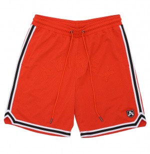 Avirex Icon Mesh Short Pantaloncini Uomo Arancioni | ZUGLWEX-75