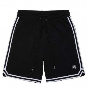 Avirex Icon Mesh Short Pantaloncini Uomo Nere | ZYSBMEA-61