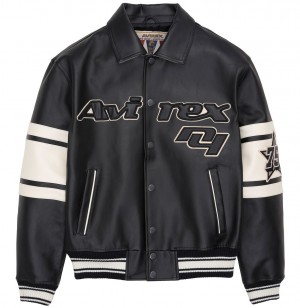 Avirex Limited Edition City Series Brooklyn Jacket Giacche Uomo Nere | LQVYJOW-60