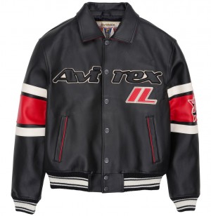 Avirex Limited Edition City Series Chicago Jacket Giacche Uomo Nere | MOJQZGD-37