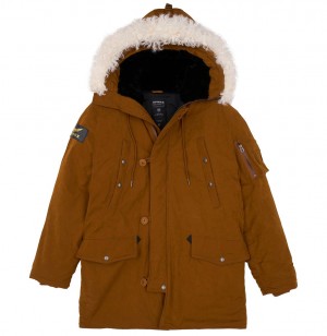 Avirex N-3b Snorkel Jacket Giacche Uomo Marroni | GMICYOA-45