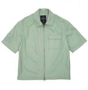 Avirex Nappa Leather Shirt Jacket Giacche Uomo Colorate | NMQFGTA-50
