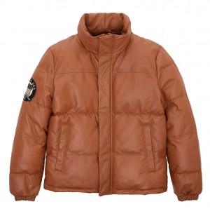 Avirex Official Leather Parka Giacche Uomo Colorate | KHRTMVU-39