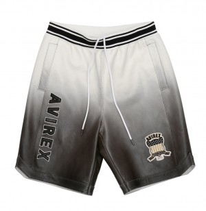 Avirex Ombre Icon Leather Short Pantaloncini Uomo Colorate | WIRHNVE-36