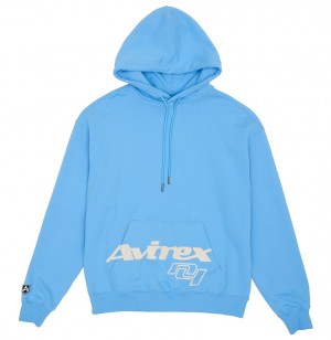 Avirex The Legend Hoodie Felpa con Cappuccio Uomo Colorate | HPMNYFT-97